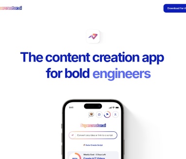 Supercreator：AI赋能的下一代视频制作工作室