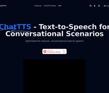 ChatTTS：高质量多语言文本到语音转换模型