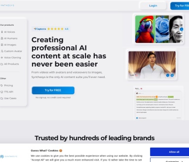 Synthesys：大规模生成式AI内容平台，提升品牌一致性