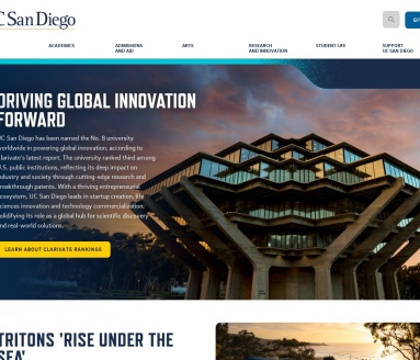 加利福尼亚大学圣迭戈分校（UCSD）：美国顶尖研究型大学详解