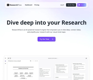 ResearchFlow：AI驱动的研究引擎与可视化知识图谱工具