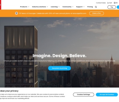 Chaos® Vantage高阶应用：3D可视化与渲染的终极解决方案