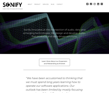 SONIFY.io：音频技术创新，深化人机交互体验