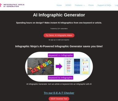 Outline Ninja：AI智能关键字转信息图表工具