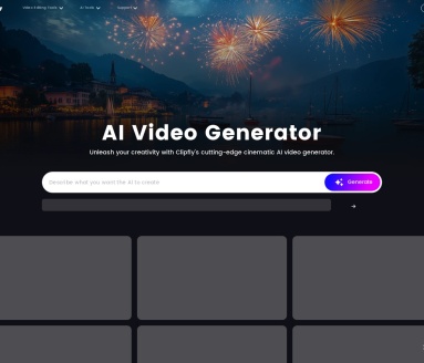 Clipfly:AI视频编辑与生成平台,提升创作效率