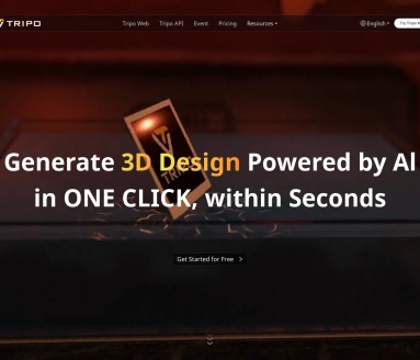 Tripo AI：革命性的2D到3D转换工具