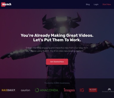 Munch:多功能内容创作者平台,助力扩大影响力和实现盈利