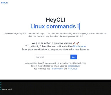 HeyCLI：Linux命令行工具，让自然语言变成命令