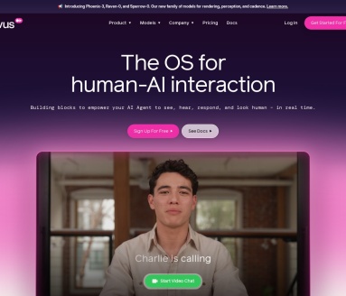 Tavus：Phoenix-2模型，生成逼真会说话头像视频的AI平台