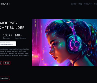 IMI Prompt推荐：Midjourney v5提示词生成器