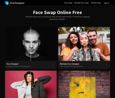 Faceswapper：高质量AI换脸工具，照片、视频、GIF一键换脸