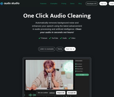 Audo Studio：一键噪音降低，提升音频质量