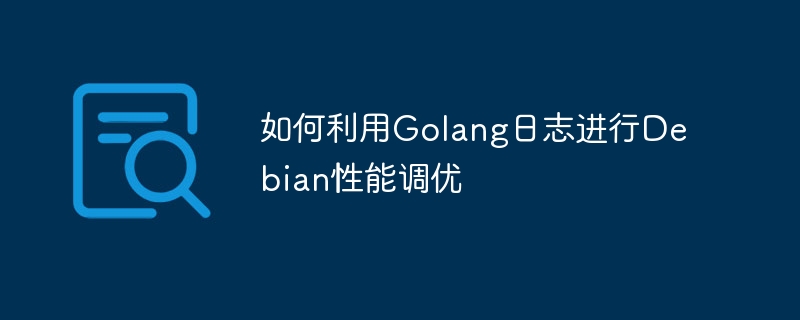 Golang日志在Debian性能调优秘籍