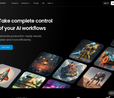 Scenario：AI生成游戏资产的强大平台