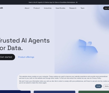 SEEK.ai：数据生成人工智能，提升数据团队效率75%