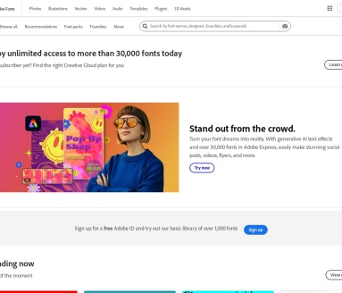 Typekit:全球顶级字体铸造厂提供的高质量字体