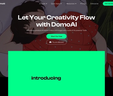 DomoAI：AI驱动的艺术生成器，释放您的创造潜力
