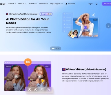 HitPaw Video Enhancer:AI驱动的视频质量提升工具