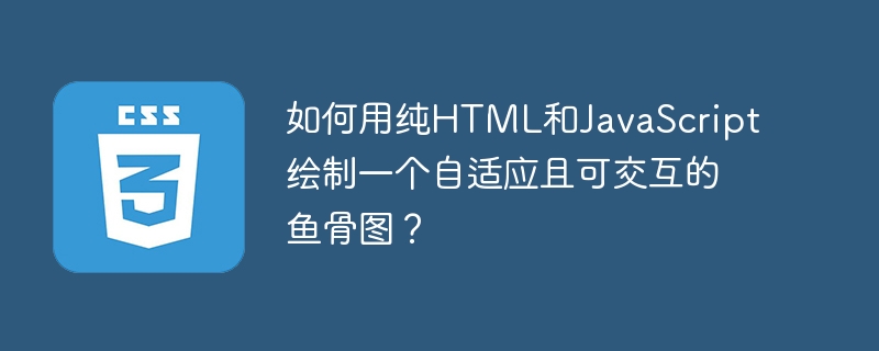 自适应交互鱼骨图HTML+JS绘制攻略