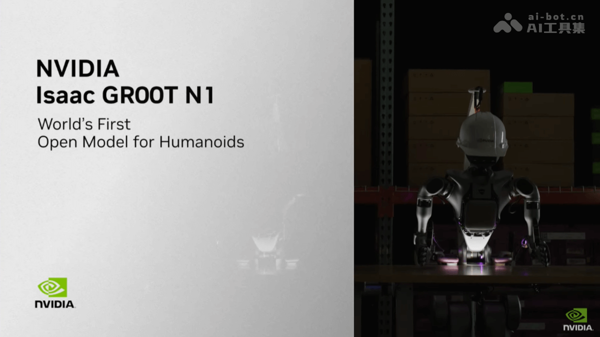 GR00TN1—英伟达开源人形机器人模型发布