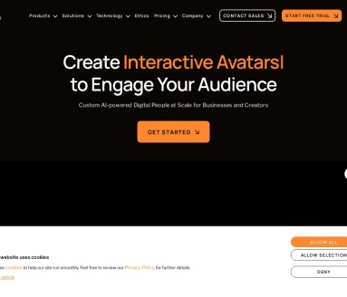 D-ID:文本生成逼真数字人物视频的AI平台