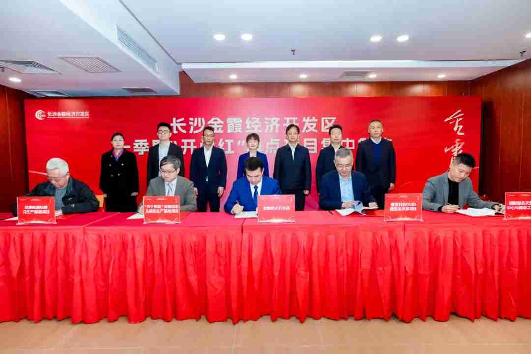 总投资30亿元，睿显科技12英寸硅基OLED微型显示屏项目落户长沙