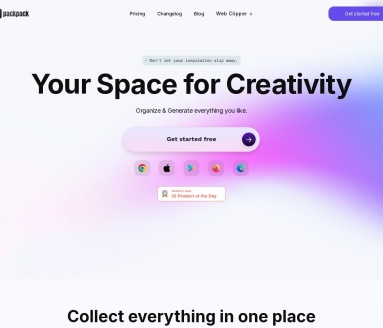 Packpack：一键式AI内容保存工具，提升效率