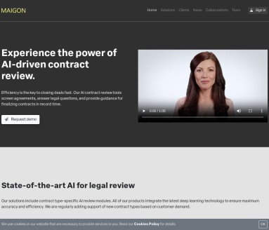 MAIGON:最先进的AI法律审查解决方案