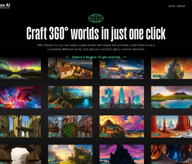 Skybox AI:即时生成3D场景的AI绘图工具
