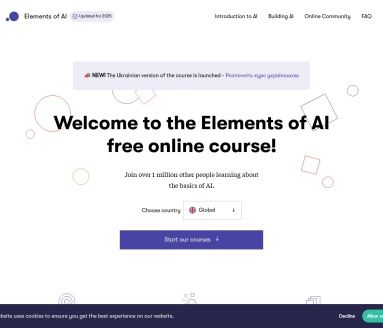 Elements of AI:免费在线课程,揭开人工智能的神秘面纱