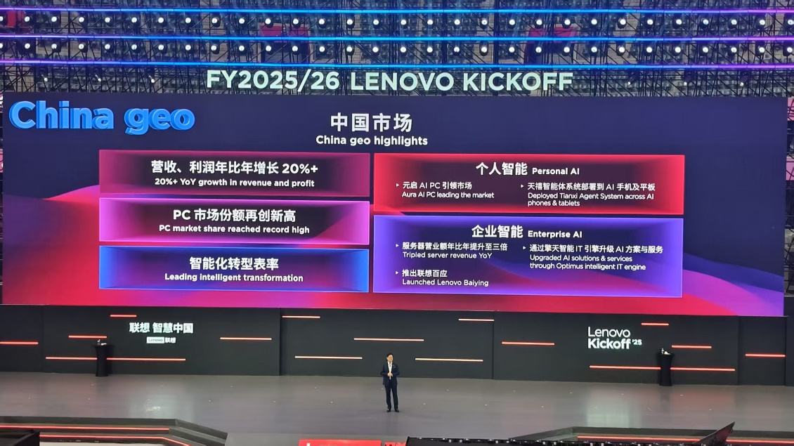 联想新AIPC震撼发布，本地推理媲美o1-mini