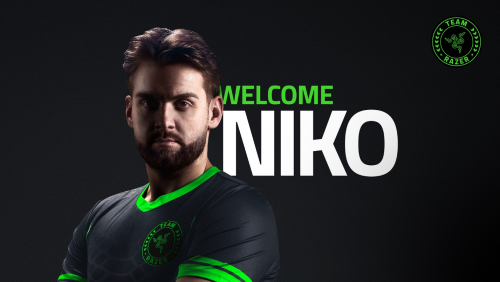 Niko加盟TEAMRAZER，《反恐精英》新征程开启