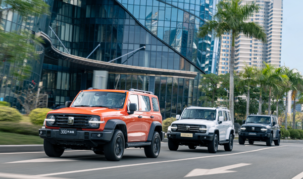 今年第13周硬派越野车销量排名：方程豹第一 坦克第二