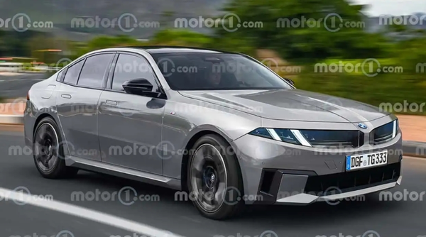 2027款宝马3系渲染图曝光 外观巨变 前脸更有科技感