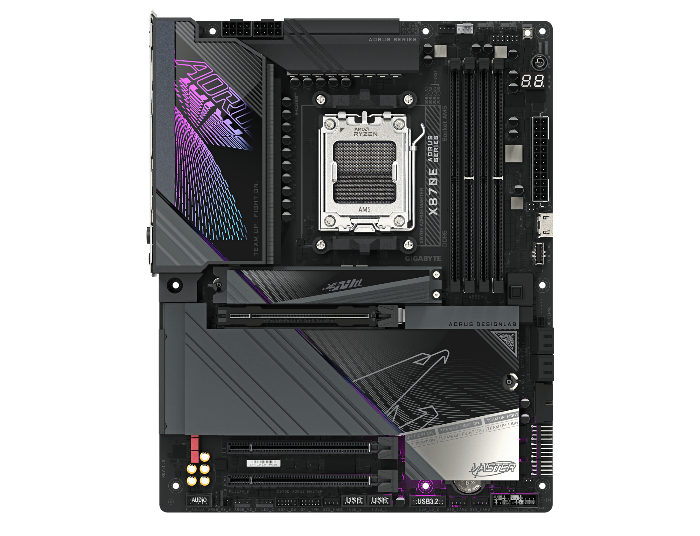 生产利器:技嘉X870E AORUS MASTER与9950X3D完美结合