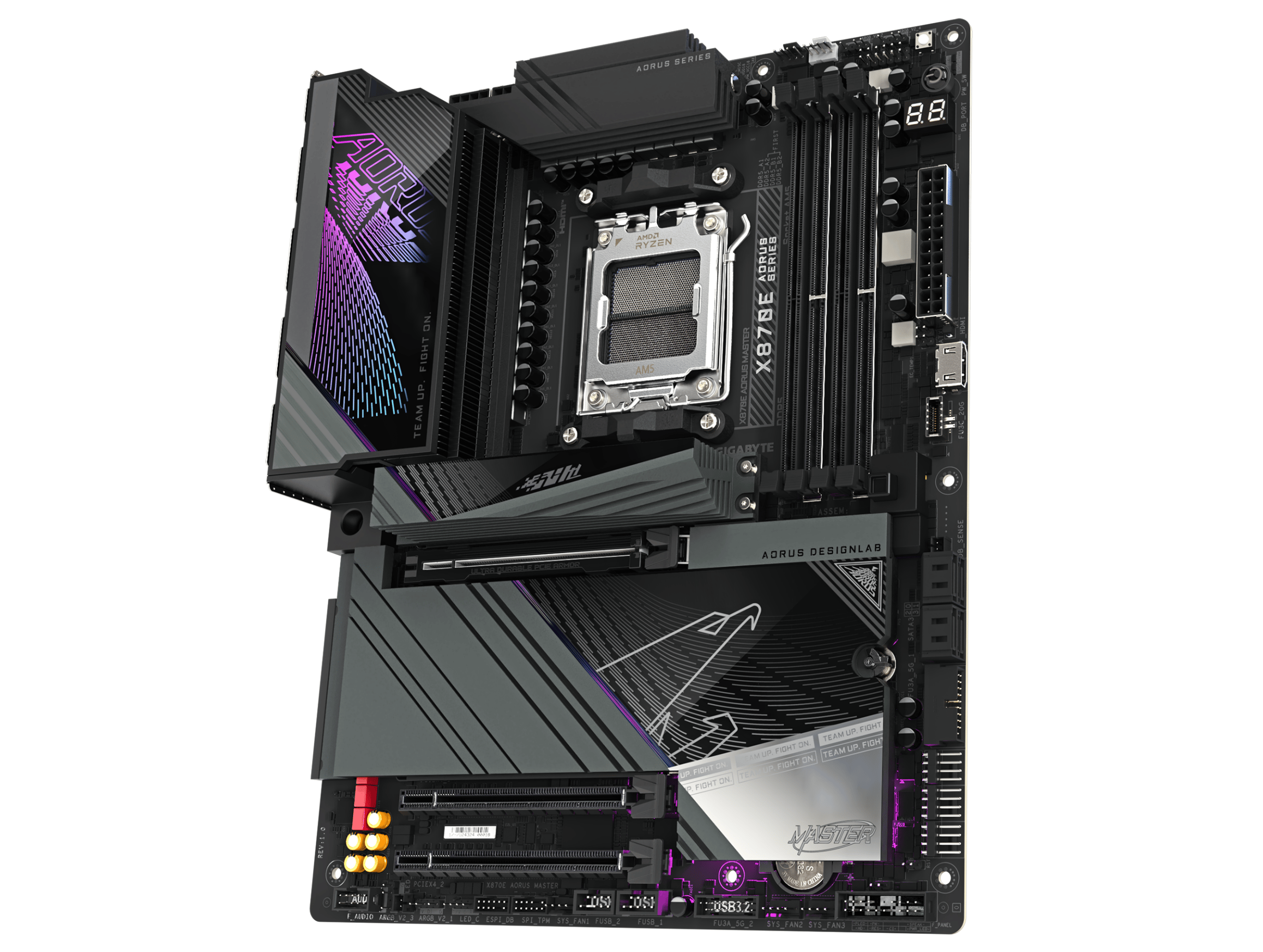 生产利器:技嘉X870E AORUS MASTER与9950X3D完美结合