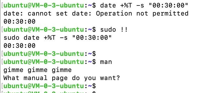 Gimme!Gimme!Gimme!在Linux中发现的彩蛋