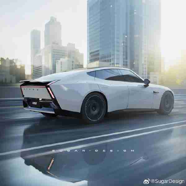 小鹏P7 Ultra非官方渲染图来了 设计激进 中式肌肉车？