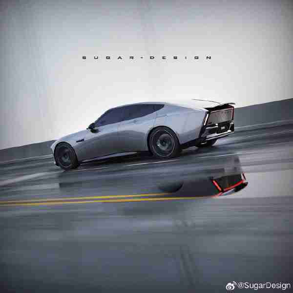 小鹏P7 Ultra非官方渲染图来了 设计激进 中式肌肉车？