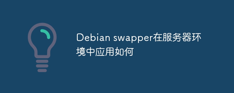 Debian swapper在服务器环境中应用如何