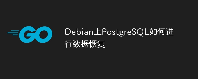 Debian上PostgreSQL数据恢复攻略及步骤