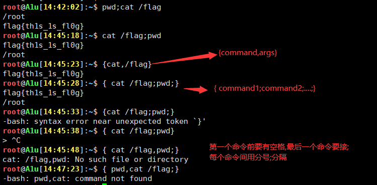 命令执行一些特殊作用的字符 | Linux Bypass