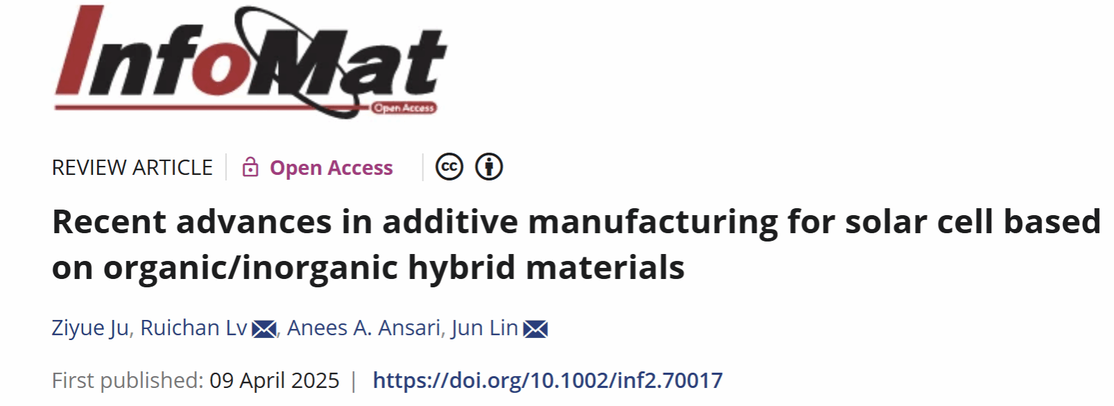 吕锐婵团队在InfoMat发表西电重大成果