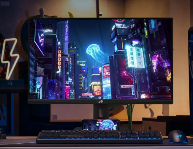 ROG电竞显示器，宅家畅玩必备神器！