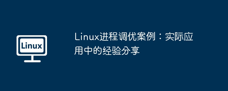 Linux进程调优实战技巧分享