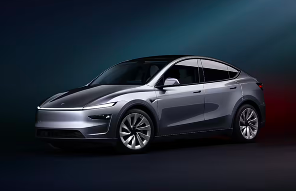 特斯拉ModelY长轴版曝光：三排座即将投产