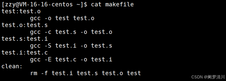 linux自动化构建工具--make/makefile