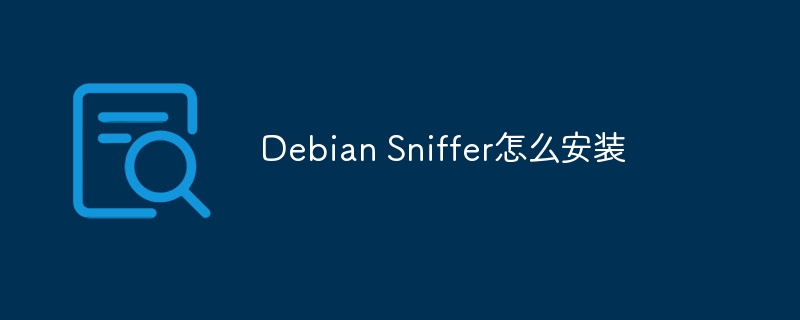 DebianSniffer安装使用全攻略