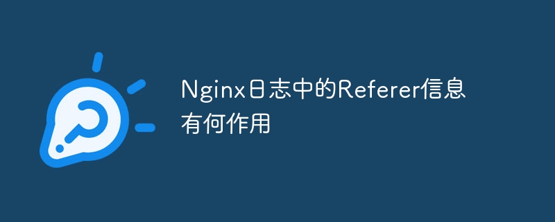 Nginx日志中Referer信息的解析与作用