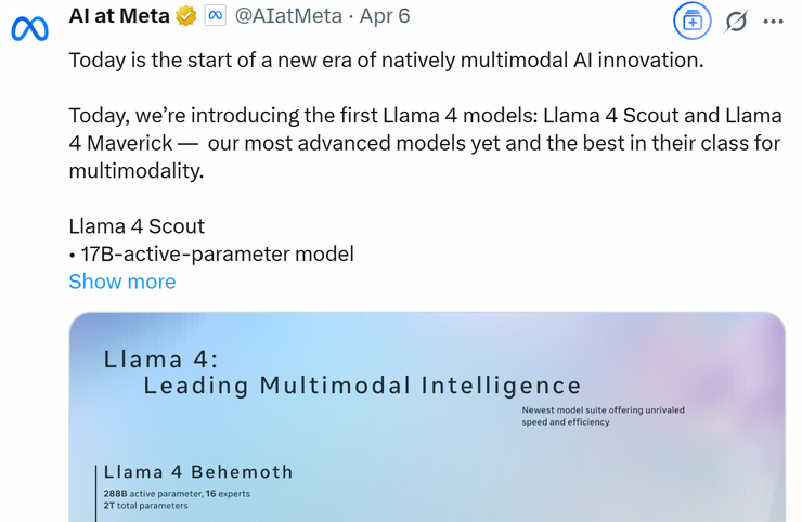 Llama 4 刷榜作弊引热议，20 万显卡集群就做出了个这？